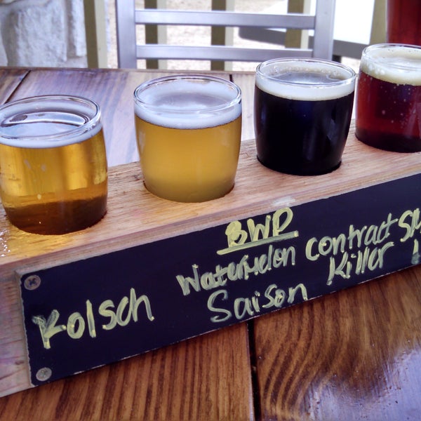 Can't choose what beer to get? Try a flight!