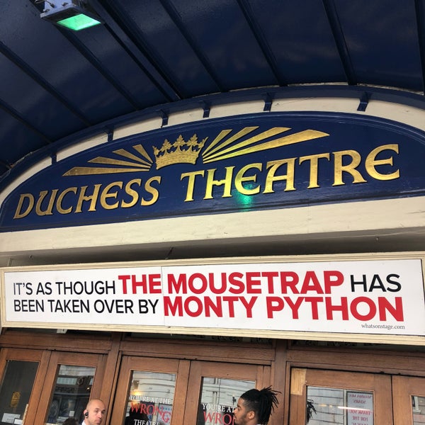Снимок сделан в Duchess Theatre пользователем Corey M. 6/9/2018