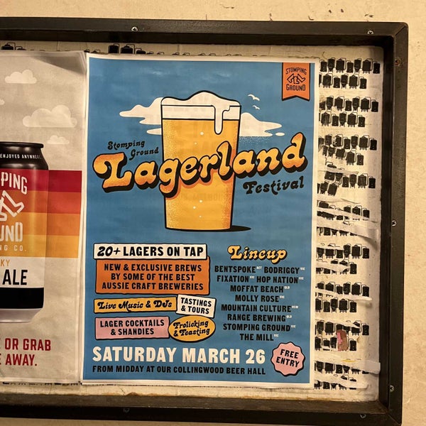 Photo taken at Stomping Ground Brewery &amp; Beer Hall by Corey M. on 3/26/2022