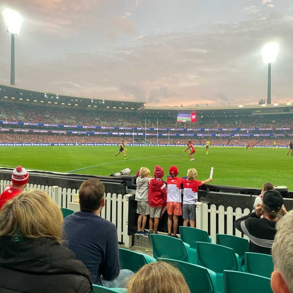 Photo taken at Sydney Cricket Ground by Corey M. on 4/17/2021