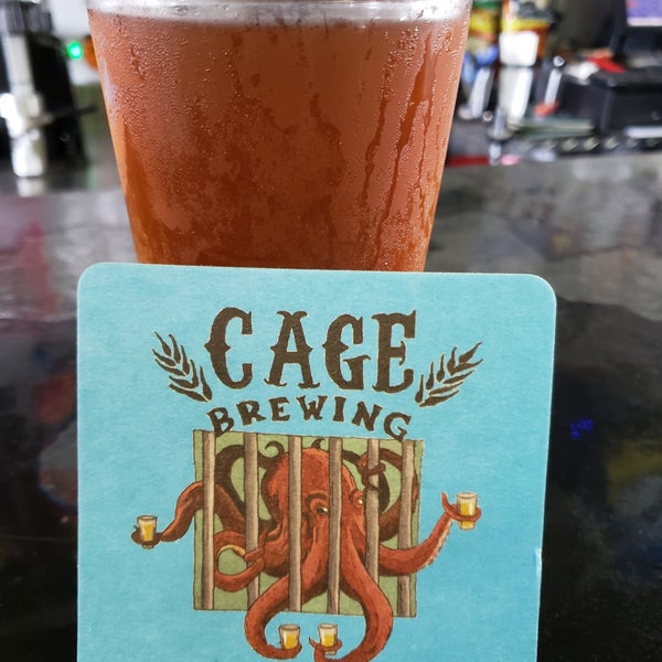 Photo taken at Cage Brewing by William M. on 10/26/2019