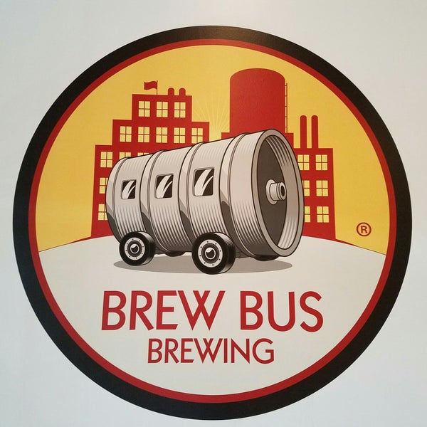 Photo taken at Brew Bus Terminal and Brewery by William M. on 6/2/2018