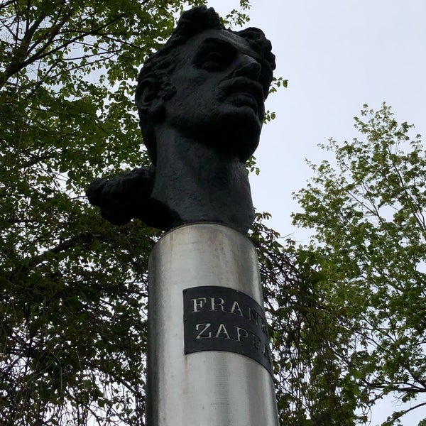 Photo taken at Frank Zappa monument by Mark G. on 5/7/2019