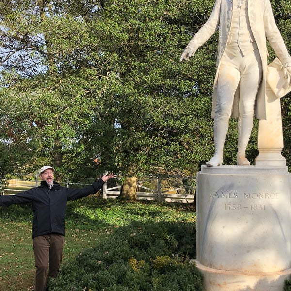 Photo taken at James Monroe&#39;s Highland by Mark G. on 11/1/2018