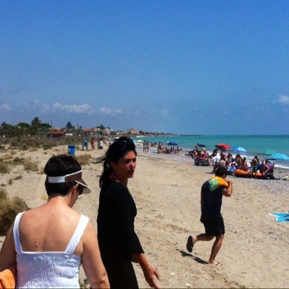 Photo taken at Playa de Almarda by Salva S. on 7/26/2014