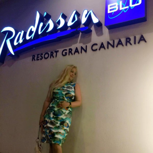 Photo taken at Radisson Blu Resort, Gran Canaria by Bèryl on 9/27/2015