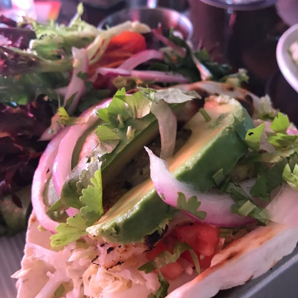 The fish tacos are incredible!