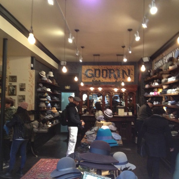 Photo taken at Goorin Bros. Hat Shop - Newbury by Lou O. on 3/2/2013