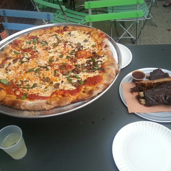 Photo taken at Ruthie&#39;s Bar-B-Q &amp; Pizza by Angela L. on 7/19/2013