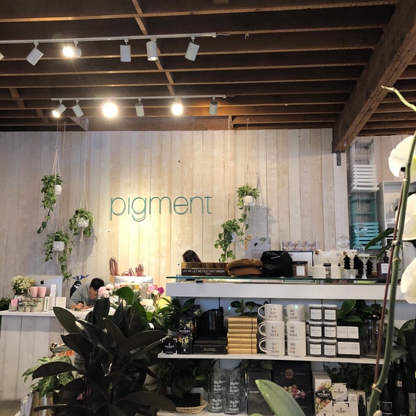 Photo taken at Pigment by Tiffany C. on 5/27/2018