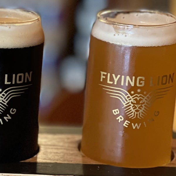 Photo taken at Flying Lion Brewing by Dana G. on 5/5/2022