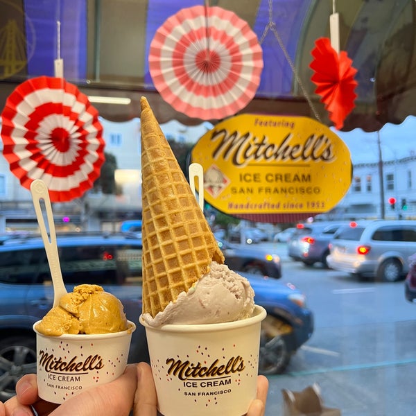 2/3/2023 tarihinde Anna L.ziyaretçi tarafından Mitchell&#39;s Ice Cream'de çekilen fotoğraf