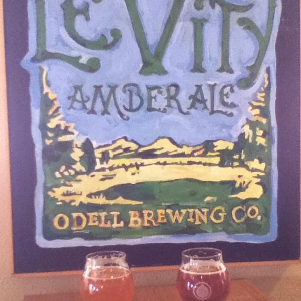 Photo taken at Odell Brewing Company by Larissa T. on 4/20/2013