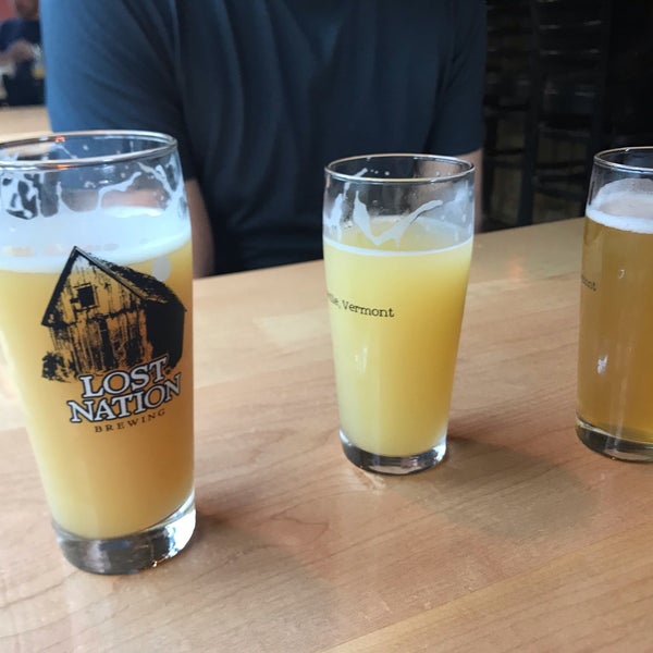 Photo taken at Lost Nation Brewing by Cory B. on 9/27/2019