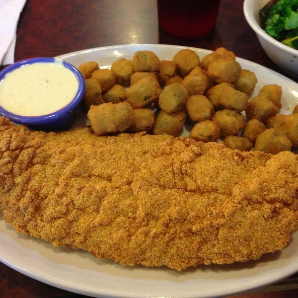 Great catfish, and if you like fried okra, they are the best.
