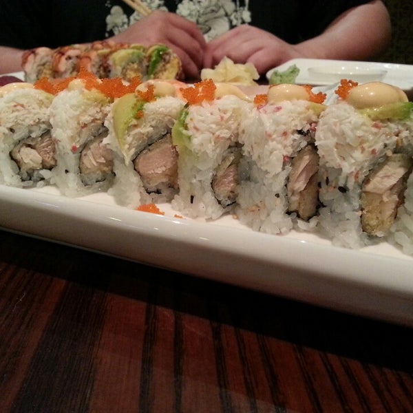 Photo taken at Nagoya Japanese Steakhouse &amp; Sushi by Alexis R. on 7/4/2013