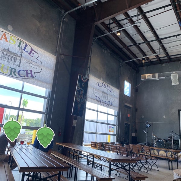 Photo taken at Castle Church Brewing Community by Kara on 8/31/2019