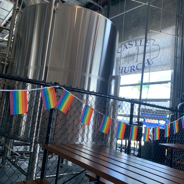 Photo taken at Castle Church Brewing Community by Kara on 8/31/2019