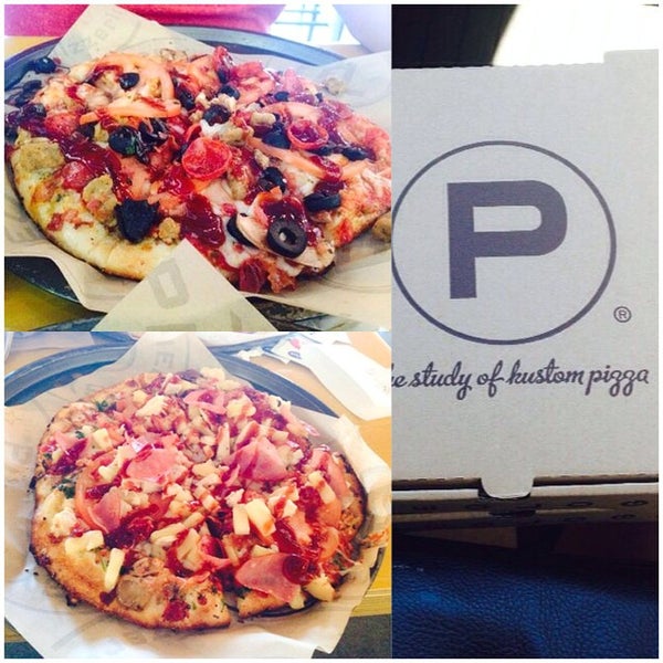 8/30/2014 tarihinde Keng H.ziyaretçi tarafından Pieology Pizzeria'de çekilen fotoğraf