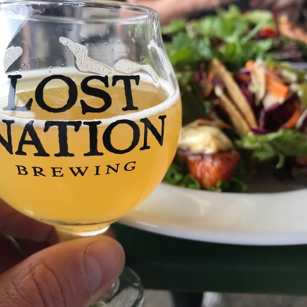 Photo taken at Lost Nation Brewing by Steve D. on 9/6/2020