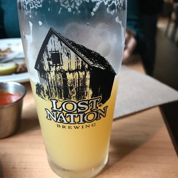 Photo taken at Lost Nation Brewing by Steve D. on 10/20/2019