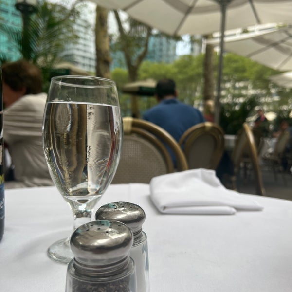 Photo taken at Bryant Park Grill by Mohammed N. on 8/17/2023
