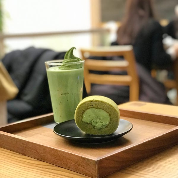 Photo taken at OSULLOC Tea House by Wendy Y. on 1/1/2019