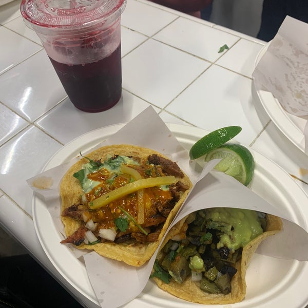 Photo taken at Los Tacos No. 1 by Jessica Z. on 10/28/2023