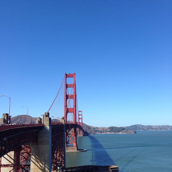 Photo taken at *CLOSED* Golden Gate Bridge Walking Tour by Veronica P. on 9/23/2013