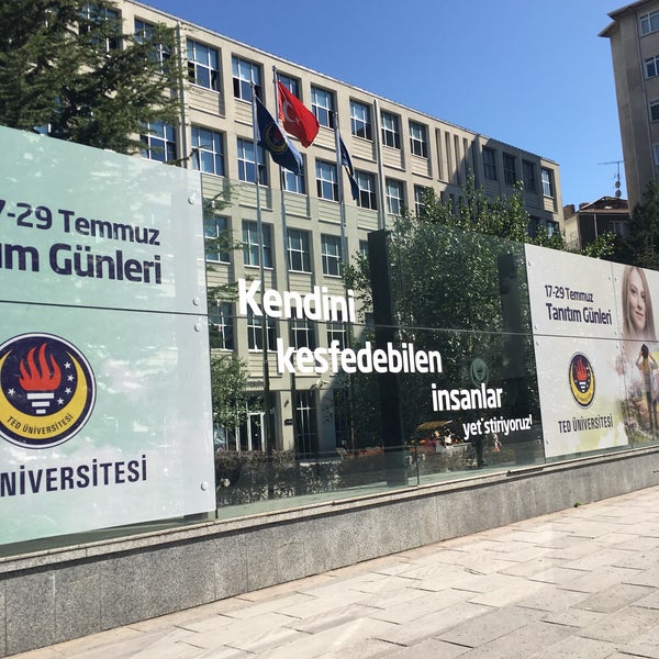 Foto tomada en TED Üniversitesi  por Kübra T. el 8/7/2019