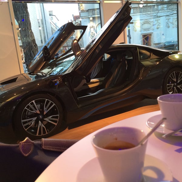 Photo taken at BMW Pavillon by Emanuele C. on 3/24/2015