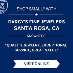 Shop at Darcy's Fine Jewelers on Saturday, Nov 30th - Support small businesses by joining the Shop Small Saturday event and claim your special $1,000 credit at http://darcysfinejewelers.com/.