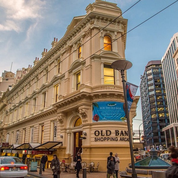 Old Bank Arcade Wellington Central Lambton Quay