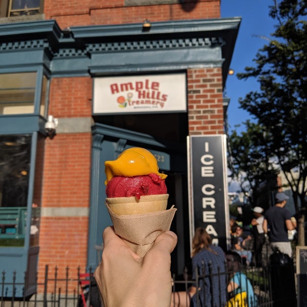 Photo taken at Ample Hills Creamery by Kat C. on 8/25/2019