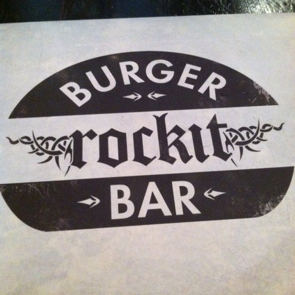Photo taken at Rockit Burger Bar by Amanda V. on 5/11/2013