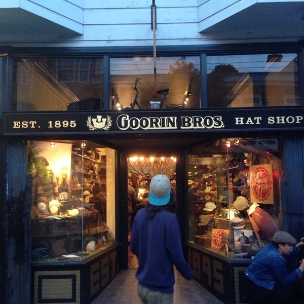 Photo taken at Goorin Bros. Hat Shop by Jaehyun L. on 1/31/2014