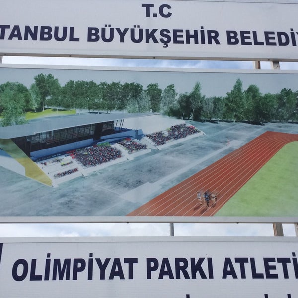 Photo taken at Atatürk Olympic Stadium by Ismail E. on 6/27/2015