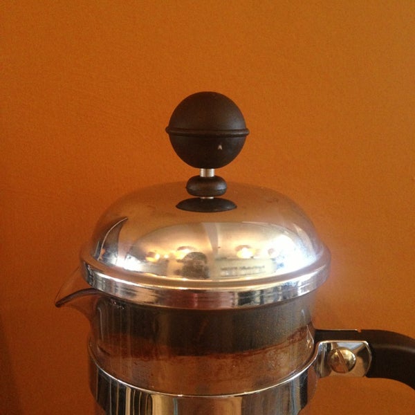 Try the small french press. Delicious.