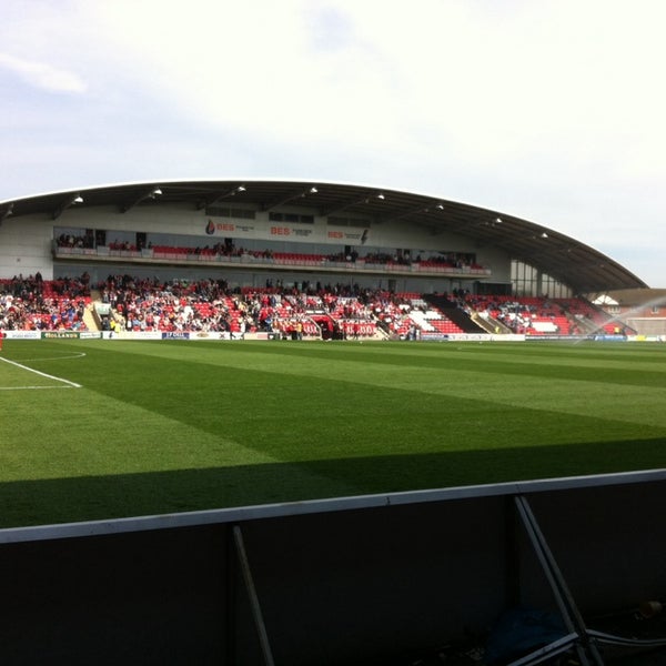 Highbury Stadium Soccer Stadium In Fleetwood Highbury Stadium Soccer Stadium In Fleetwood