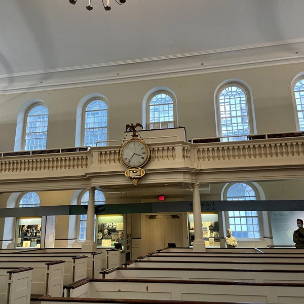 Photo taken at Old South Meeting House by Jesse G. on 10/31/2021