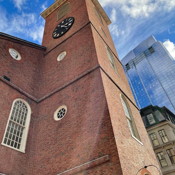 Photo taken at Old South Meeting House by Jesse G. on 10/31/2021