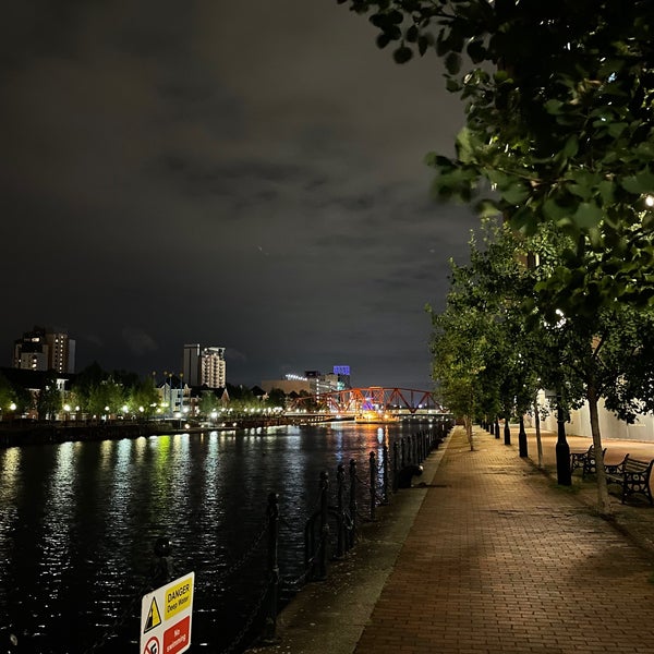 Photo taken at Salford Quays by ALI on 8/14/2023