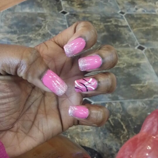Photo taken at The Haute Spot Nail Boutique by Sabrina A. on 1/23/2014