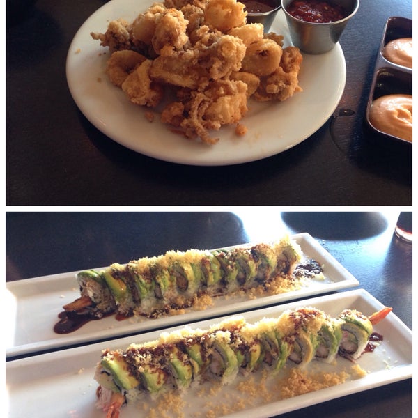 Photo taken at Sushi On The Rock by . on 4/28/2015