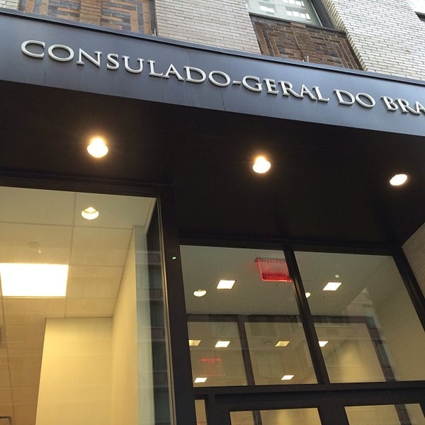 Photo taken at Consulate General of Brazil in New York by Alan M. on 2/4/2014