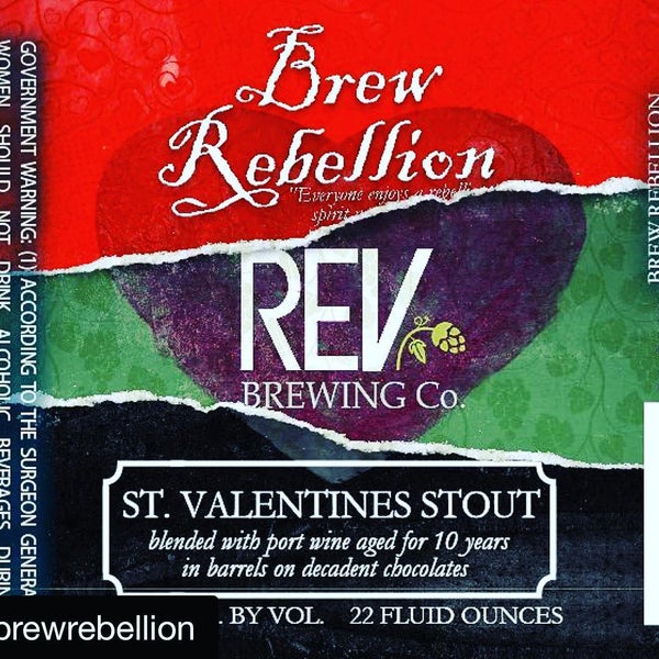 รูปภาพถ่ายที่ REV Brewing Company โดย REV W. เมื่อ 1/31/2016