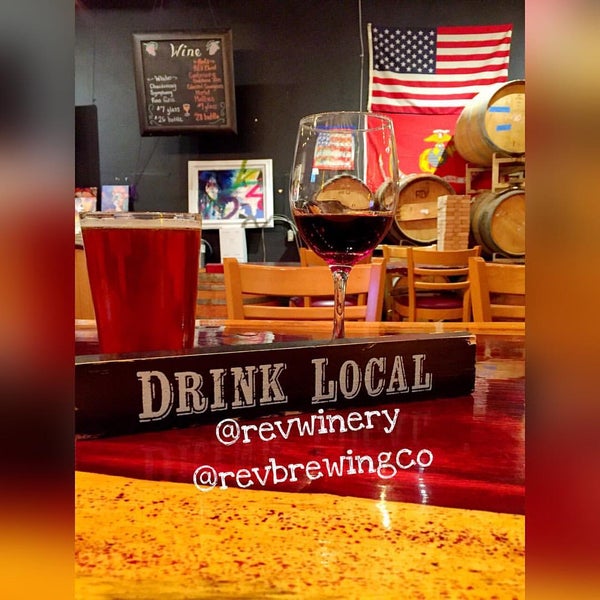 Photo taken at REV Brewing Company by REV W. on 2/13/2016