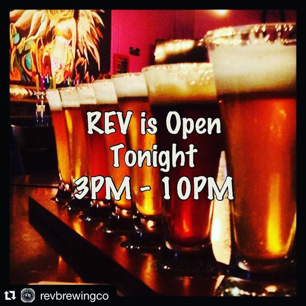 Photo taken at REV Brewing Company by REV W. on 1/8/2016