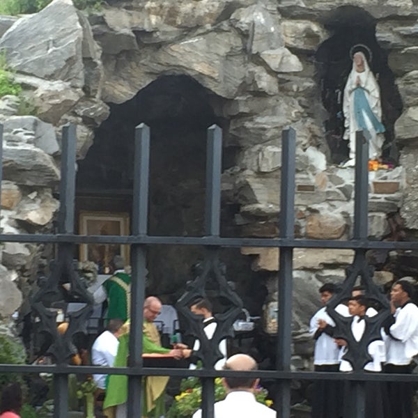 Our Lady of Lourdes Grotto Church in Bronx