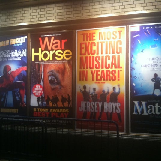 Photo taken at Shubert Alley by Chris S. on 9/27/2012